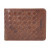 Бумажник Mano Don Luca, натуральная кожа в коньячном цвете, 11 х 8,5 см
