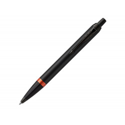Шариковая ручка Parker IM Vibrant Rings Flame Orange, стержень: M blue, в подарочной упаковке.