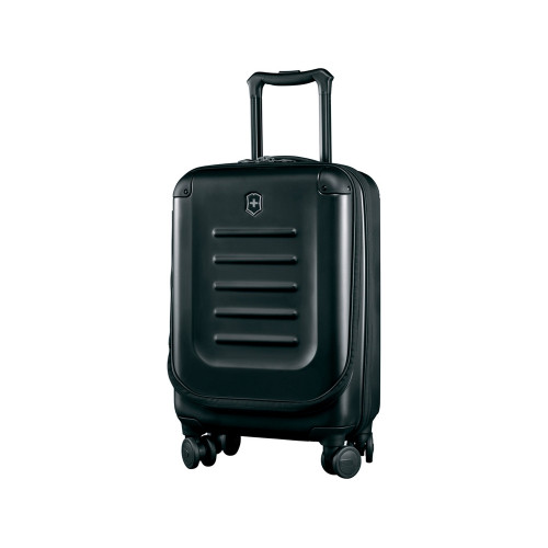 Чемодан VICTORINOX Spectra™ 2.0 Expandable, чёрный, поликарбонат Bayer, 35x20x55 см, 2,95 кг, 29 л